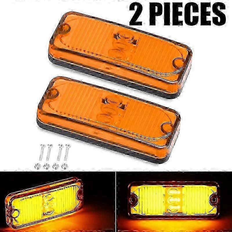 LED Side Marker Light Rear Stop Brake Lamp Turn Signal Light Reversing Warning Lamp For Car Truck Trailer Lorry Pickup 12V 24V