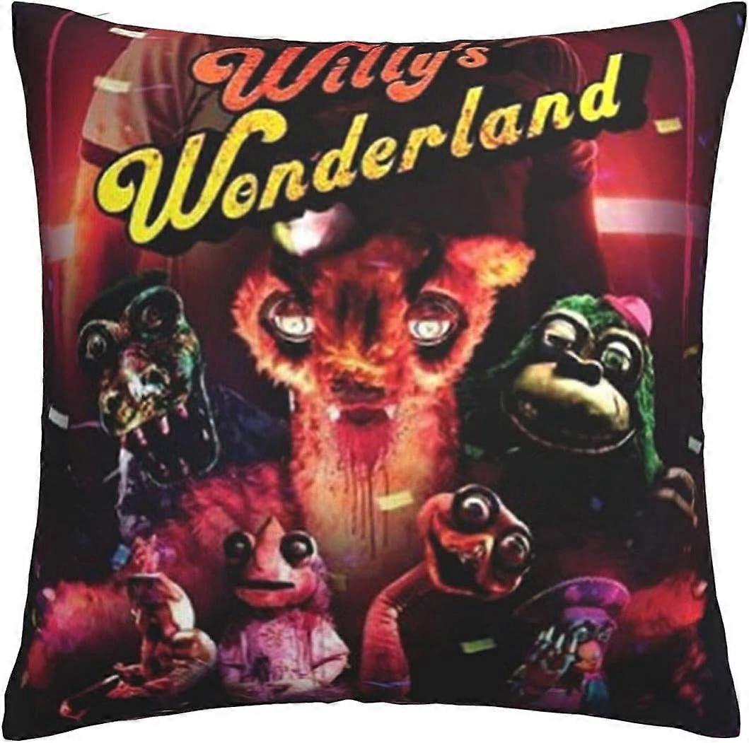 y465ウィリーズワンダーランド多目的枕カバーソフトスロー枕カバー運転、読書、テレビ、睡眠、仕事、暖房、あなたの体のためのクッションカバー