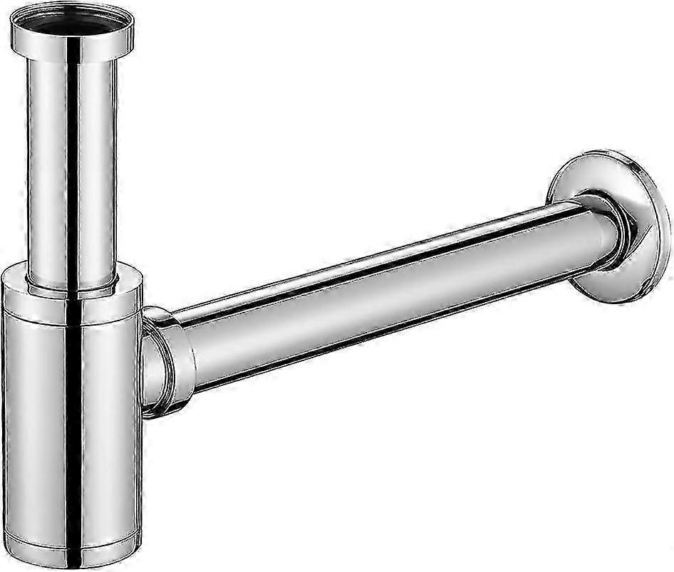 25-26 Basin Trap 1-1/4"x32mm Universal Height Adjustable Trap Tube Odor Proof, For Wash Basin Sink