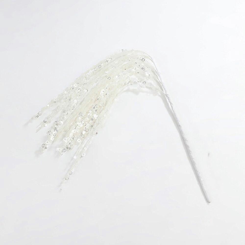 2pcs Sequins Simulated Christmas Branches Home Decoration