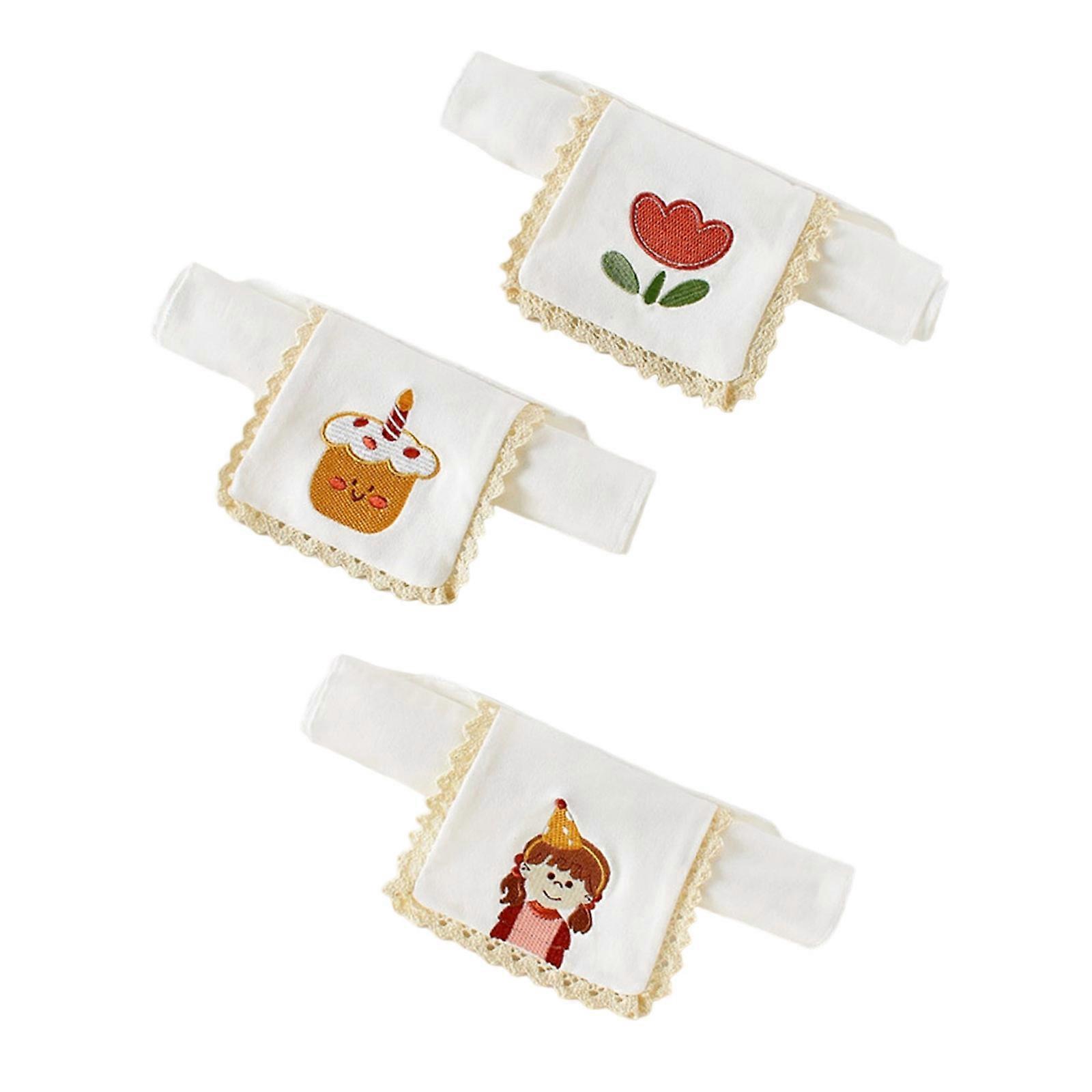 Set of 3pcs Cotton Kids Activity Backrest Towel Skin Safe Fabric for Daily Dryness During Play And Learning  S