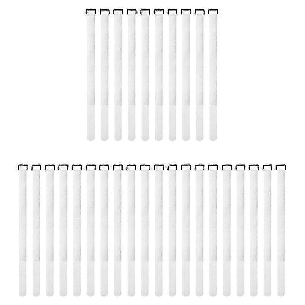 30pcs Goal Net Straps Soccer Goal Net Fastening Tie Straps Soccer Goal Net StrapsWhite SZRH