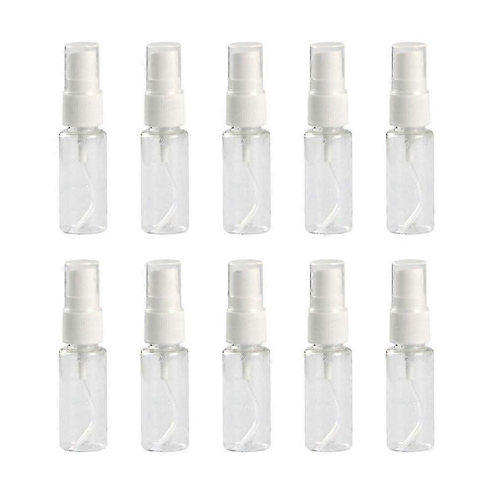 20pcs 20ml Portable Mini Plastic Small Empty Spray Bottle for Make Up and Skin Care Refillable Travel Use10pcs