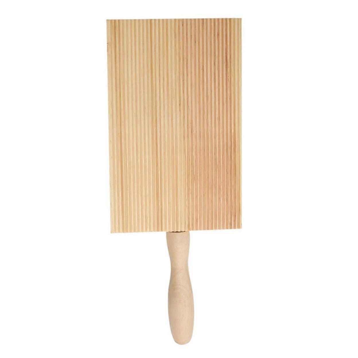 Pasta Maker Board With Handle For Homemade Macaroni And Gnocchi Kitchen Gadget Easy Dough Rolling