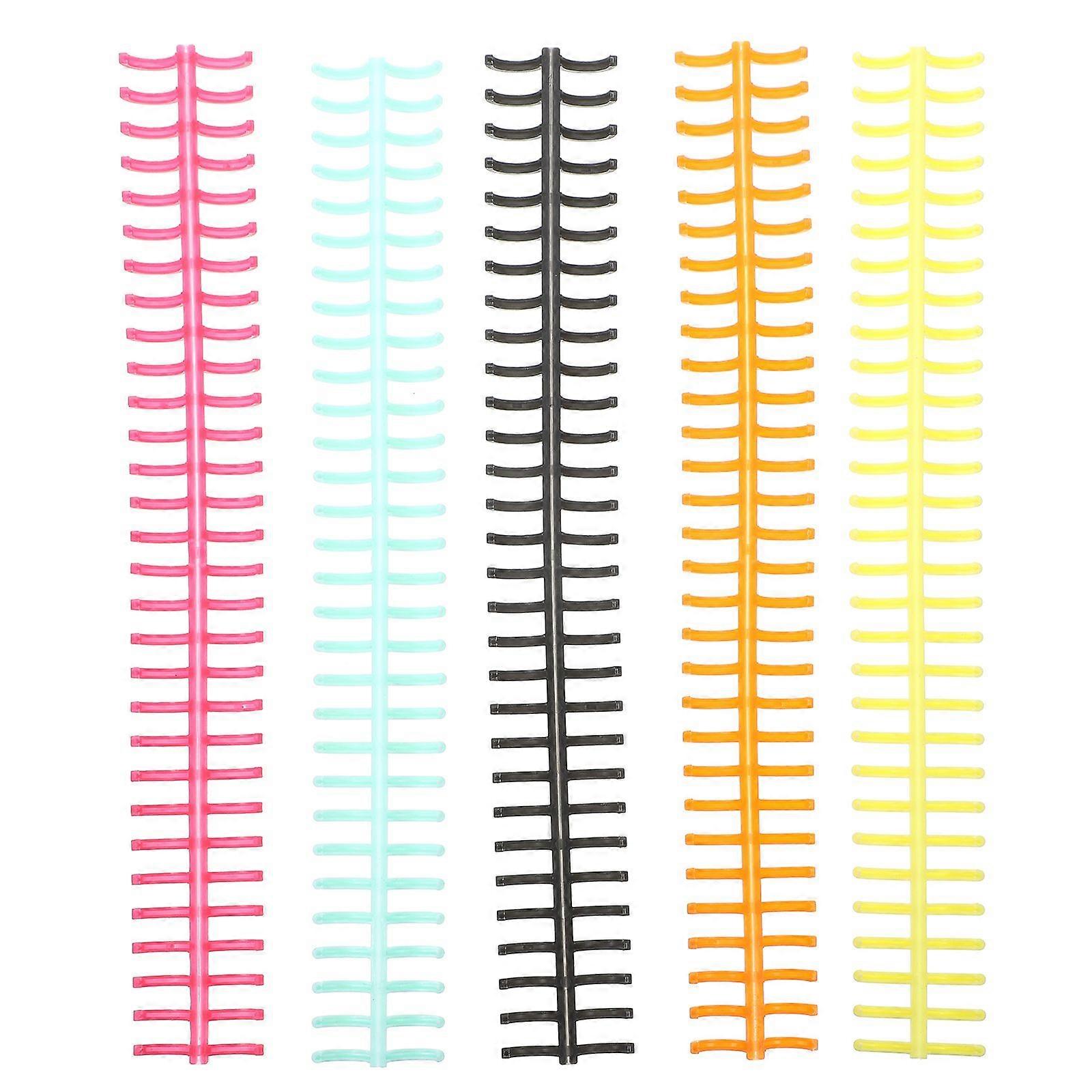 11Pcs Notebook Binding Spines Spiral Notebook Coils Spirals Comb Bindings