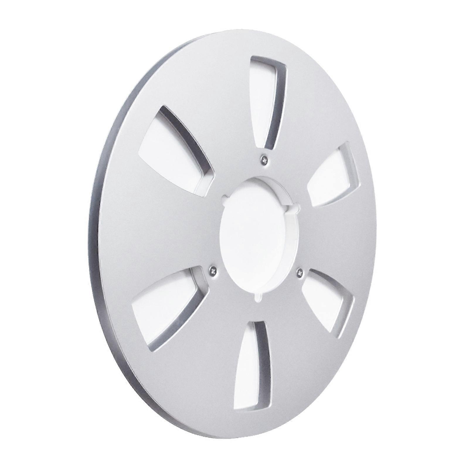 Lightweight Metal Reel 6 Hole Design 10.5Inch Empty Recording Tape Nab Hub Disk Aluminum Accessory Multicolor