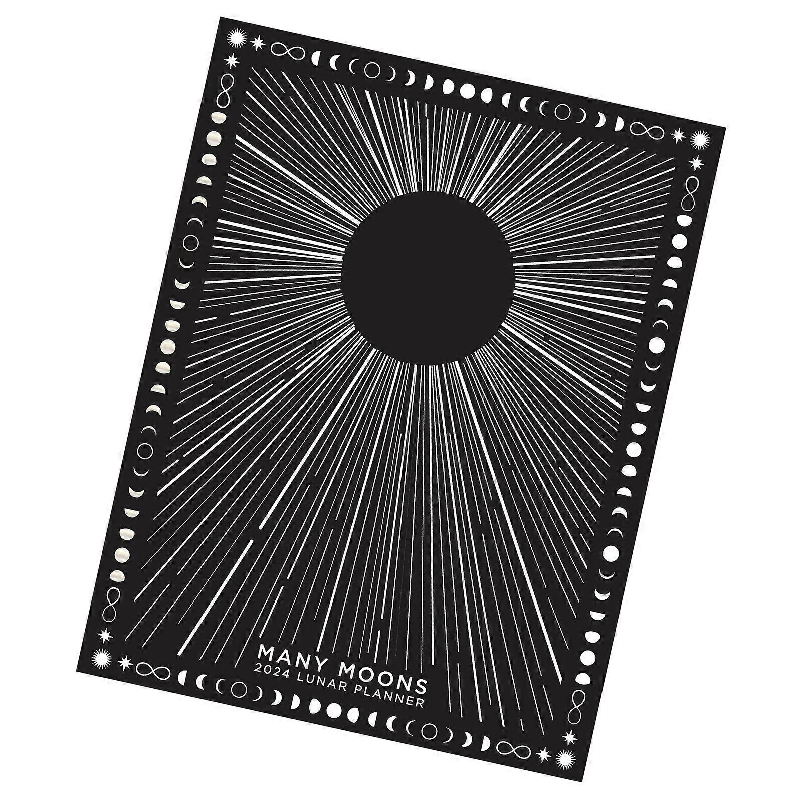 2025 Weekly Monthly Planner Notebook with 272 Dated Pages Twin Wire Binding 2025 Lunar Planner 2025 Academic Planner Multicolor