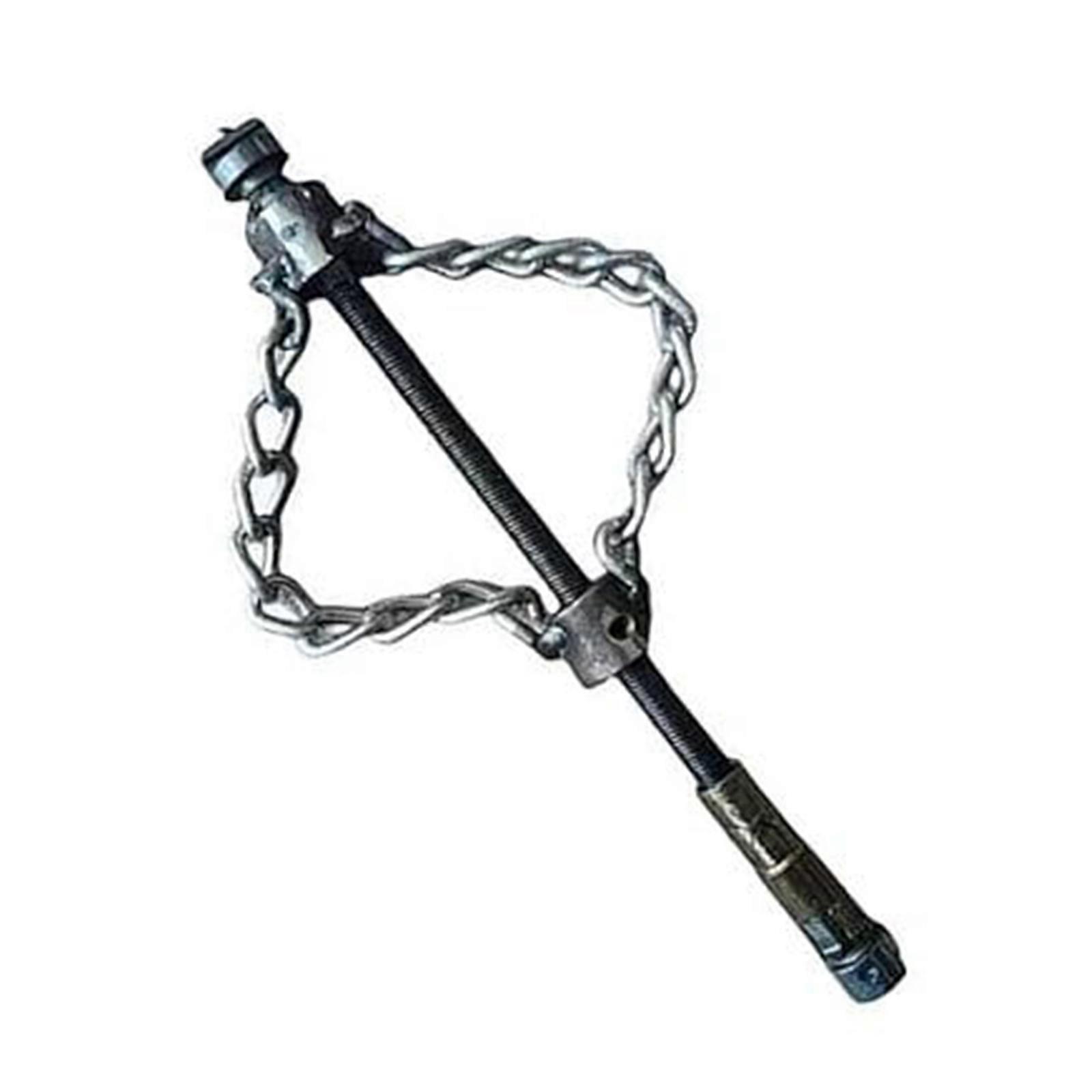 Multipurpose Drain Maintenance Tool Flexible Corrosion Resistant Chain System With Ergonomic Handle For Easy Operation Multicolor