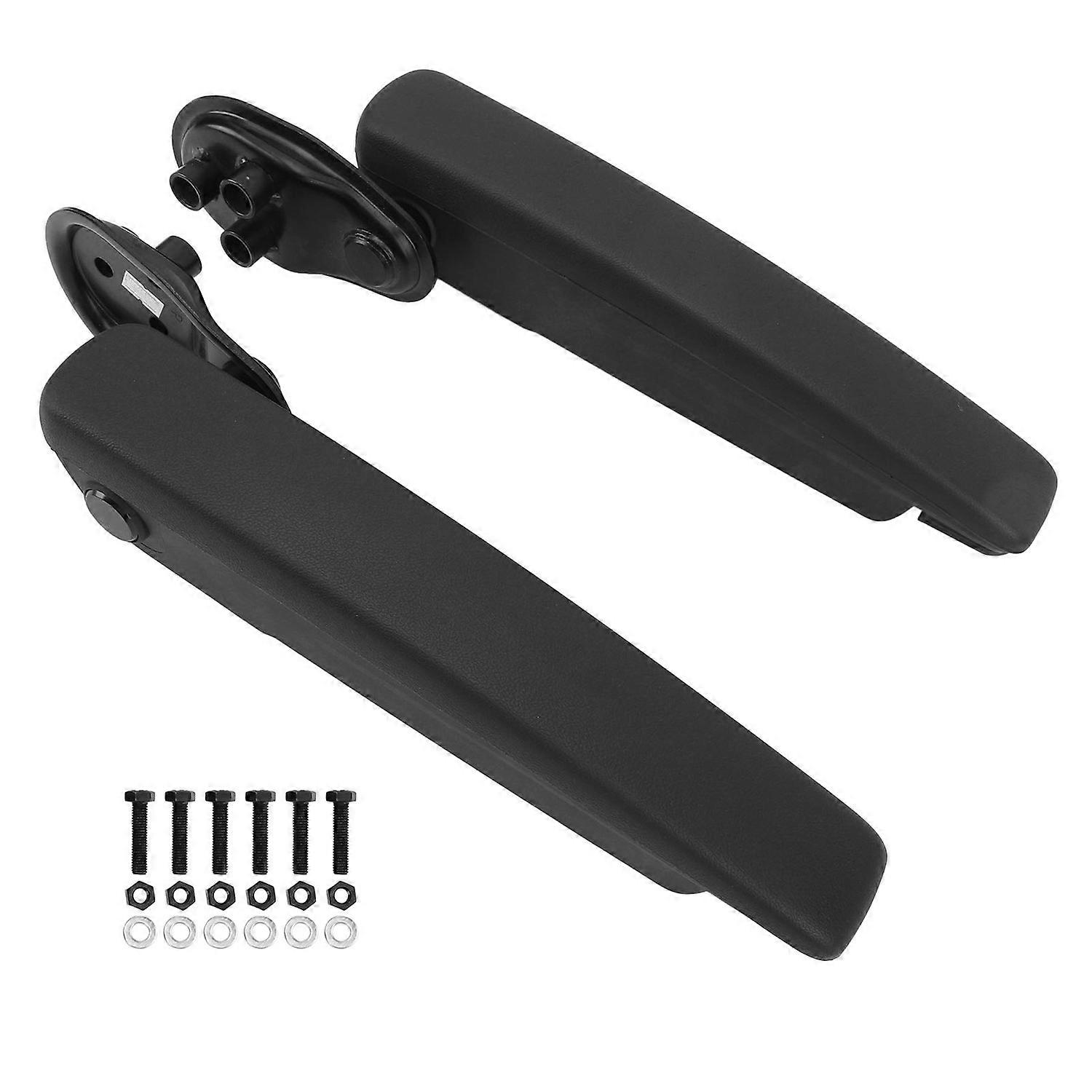Pair of 14inch Adjustable Seat Armrest Anti Slip Comfortable Touch Universal Seat Handle for Car RV 