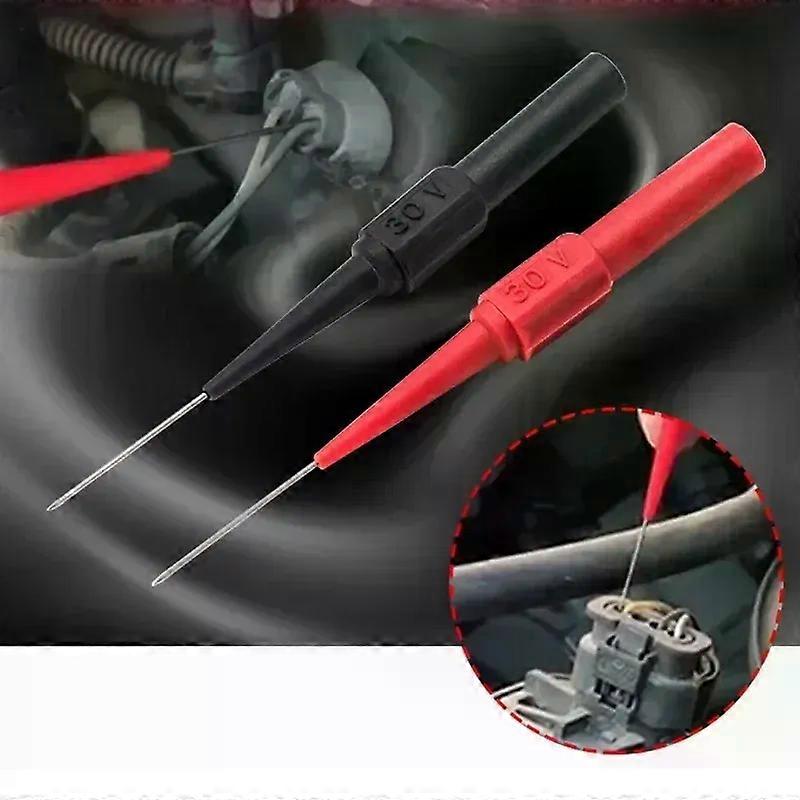 07mm 30V Car Tip Probes Diagnostic Tools Auto Multimeter Test Leads Extention Back Piercing Needle Tip Probes Mechanical Tools
