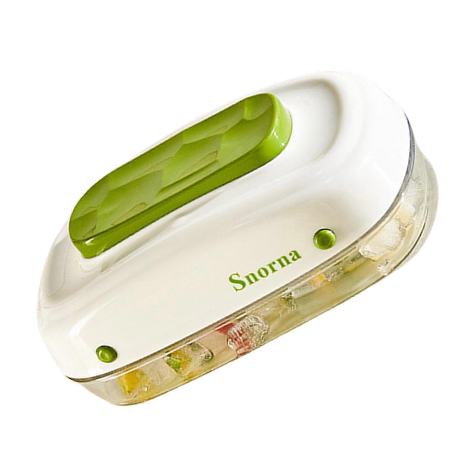 Reusable Ice Cube Tray with Removable Lid Press Type Ice Box for Coffee Drinks and Home Freezer