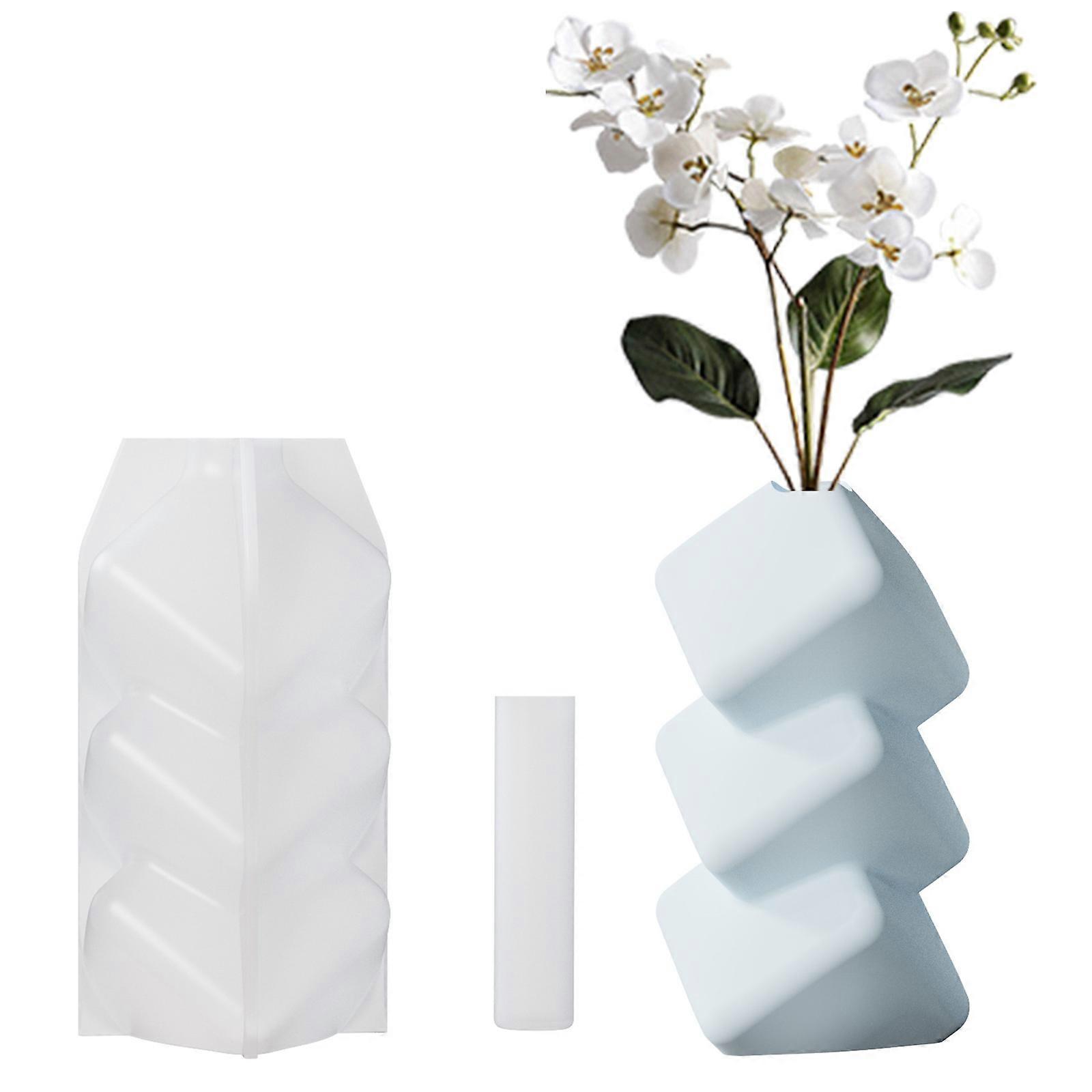 Premium Silicone Mold Epoxy Resin Moulds for Artistic Vase Creation and Decorative Craft Easy to Release and Nonstick Multicolor