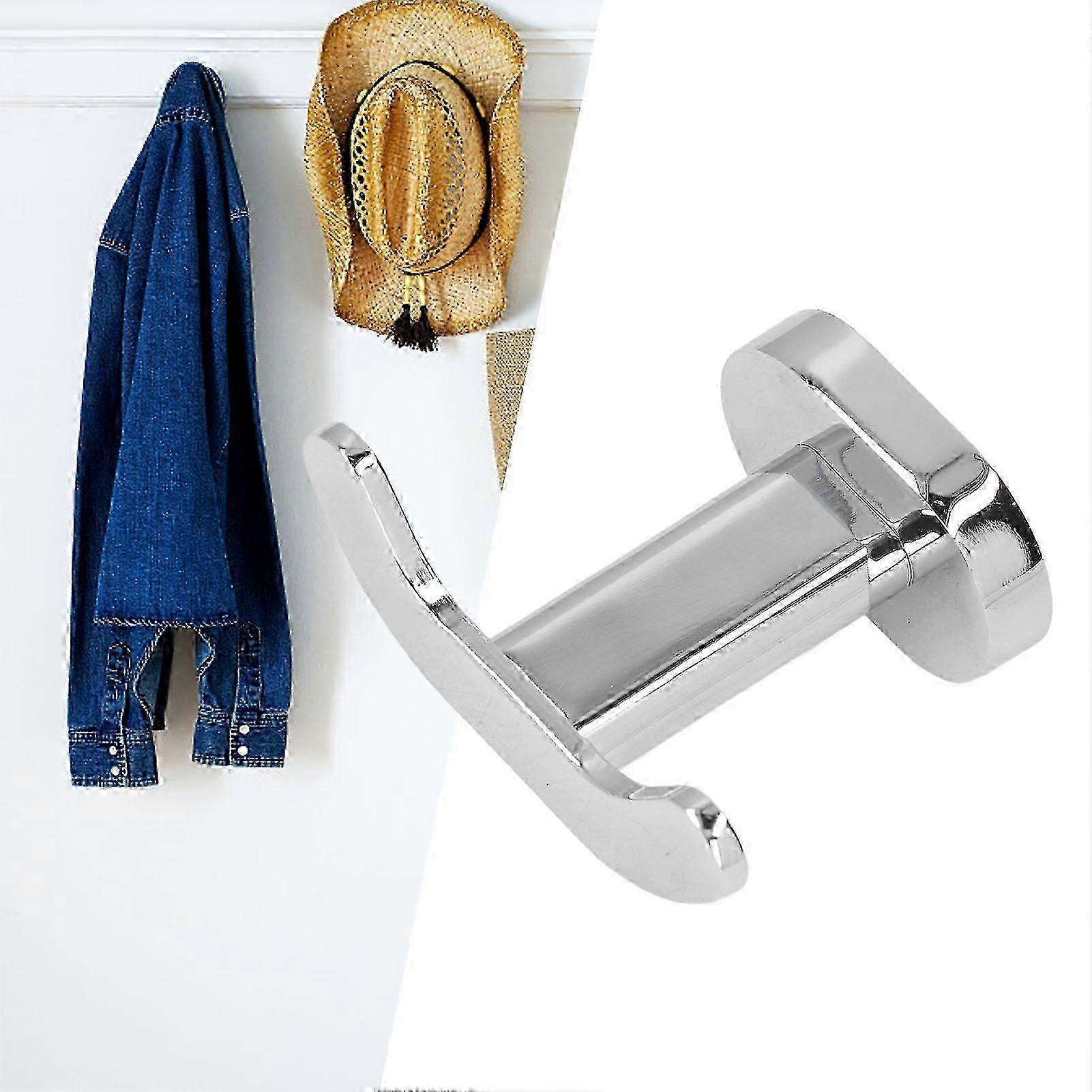 Towel Hooks Zinc Alloy Material Retro Style Space Saving Light Weight Decorative 2 Hooks Hanger for Bathroom