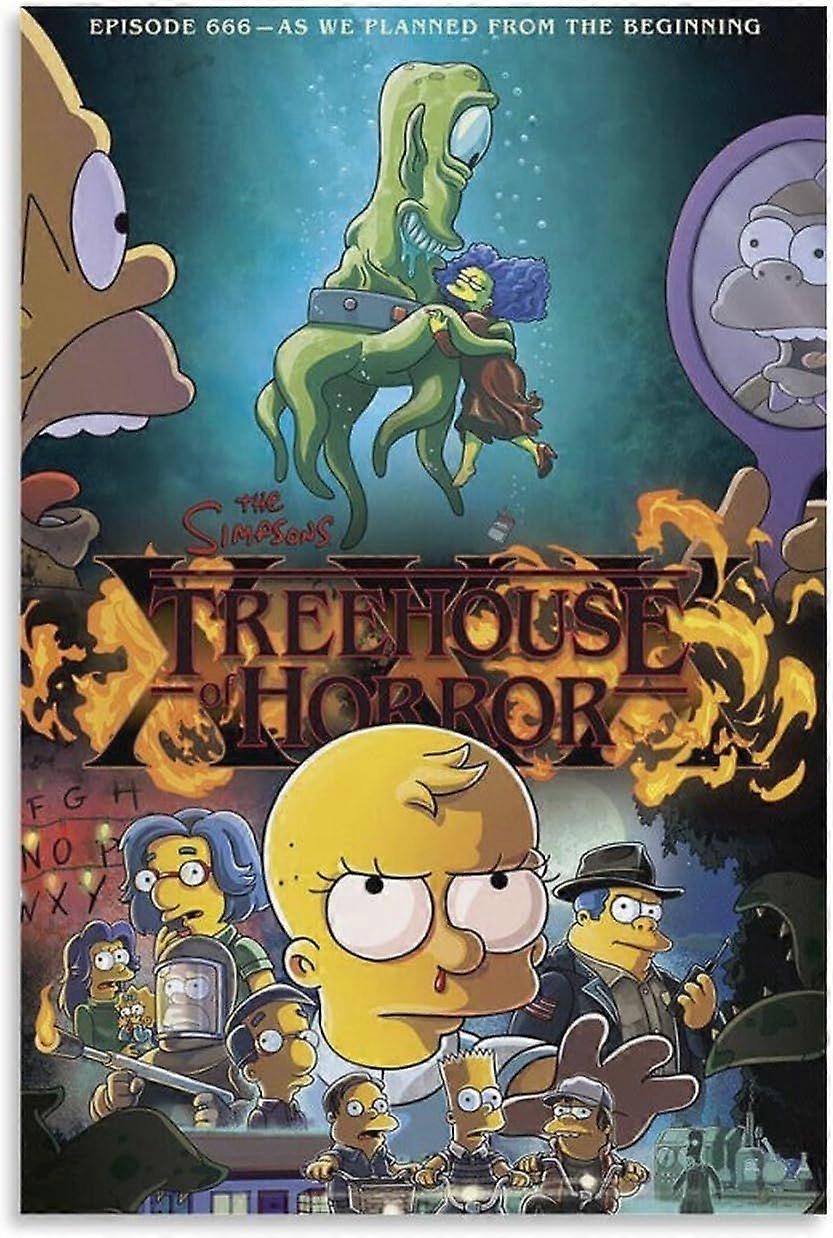 Bart And Homer SimpsonStress Reliever Jigsaw Puzzle Z0177