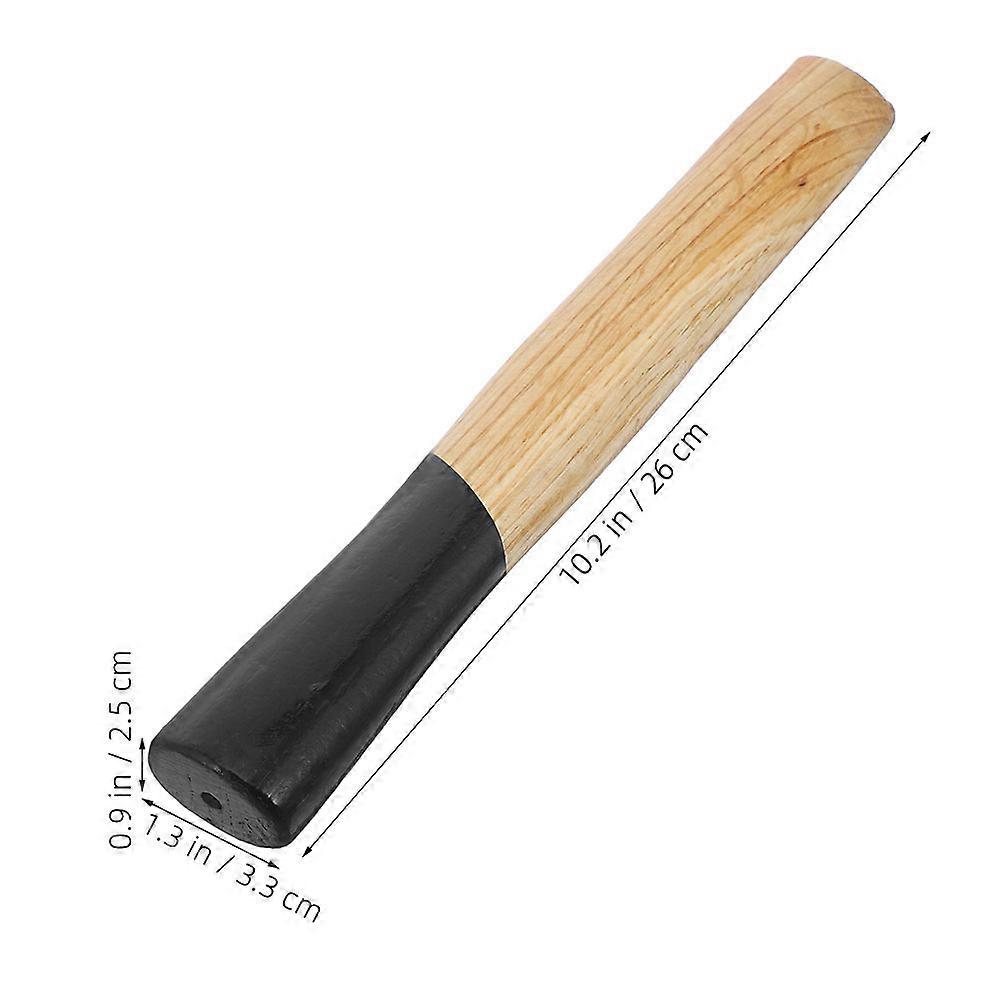 Replacement Wooden Handle for Hammer Axe Hatchet Wood Handle Comfortable Grip Handle Hammer Handle Replacement Anti-Slip Hammer Handle Part