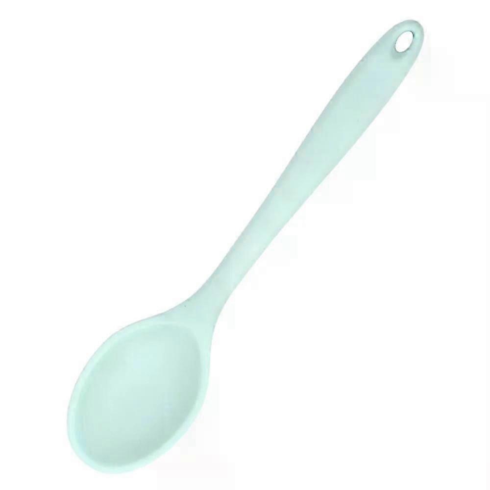 Colorful Silicone Spoon Heat Resistant Non-stick Rice Spoons Kitchenware Tableware Learning Spoon Cooking Kitchen Tool Tableware