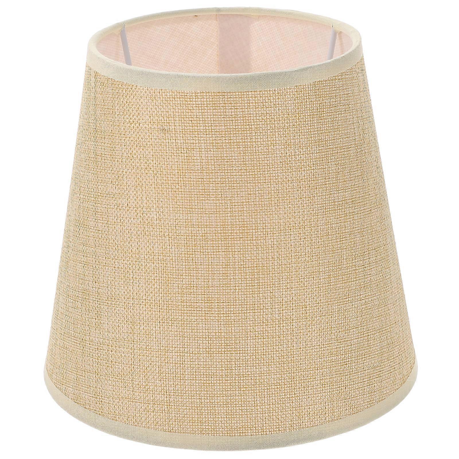 Lamp Shade Fabric Lamp Cover Desk Lamp Shade Household Table Lamp Cover(E27)
