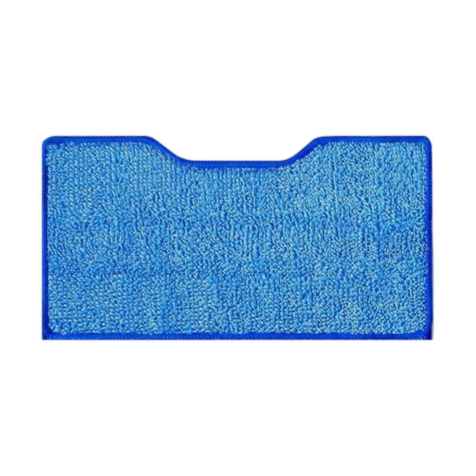 6 Pieces Reusable Dust Mop Pad Set Multiple Brand Compatible Durable Polyester Cotton Blend  Sky Blue