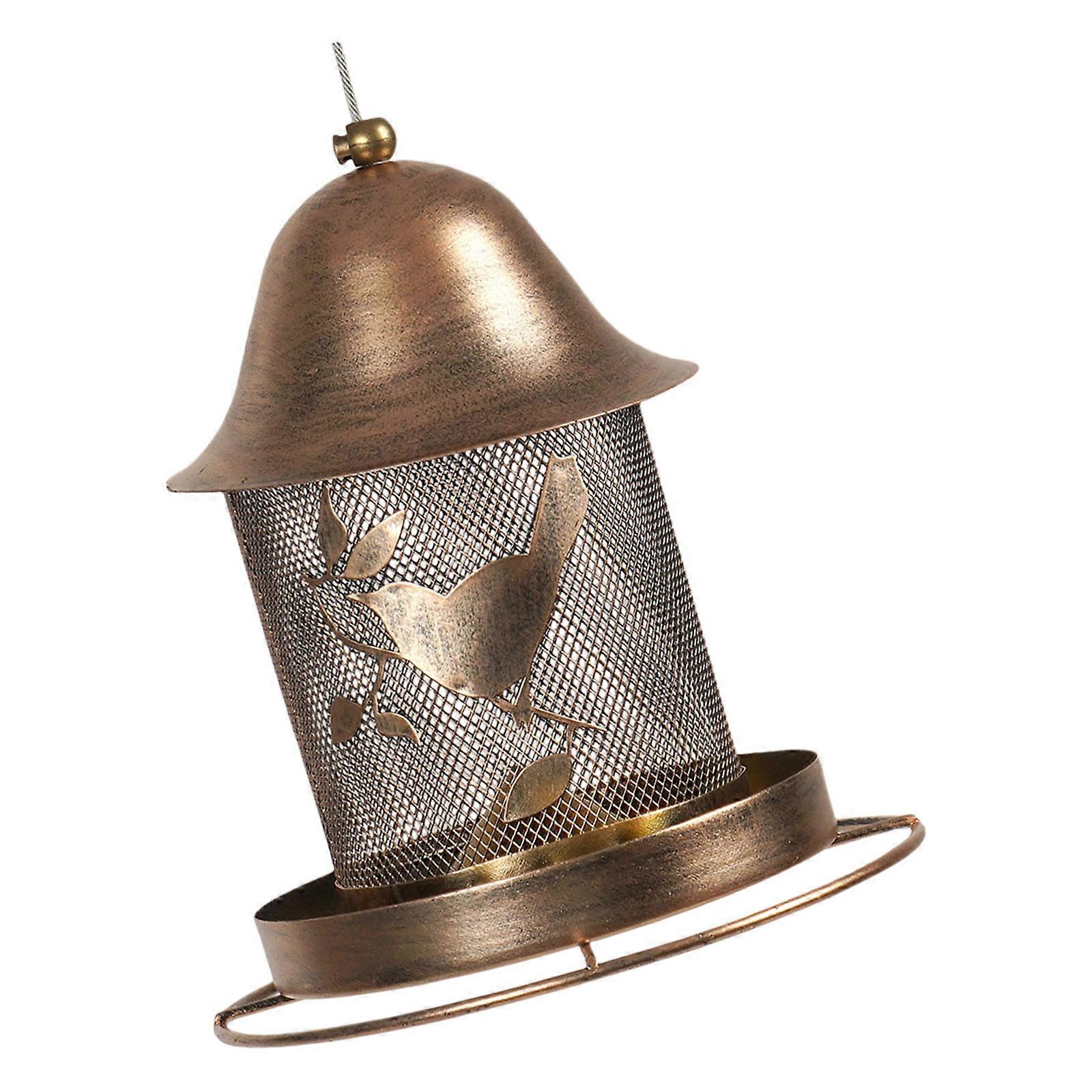 Hummingbirds Feeders Metal Outdoor Squirrels Proof Easyly Cleaning Large Capacity For Wild Birds Various Weather Multicolor