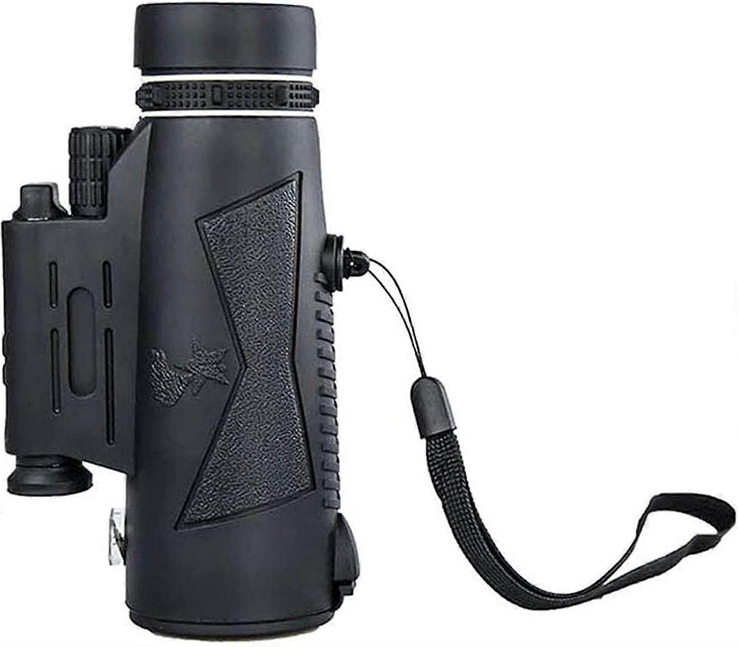 Portable Monocular with LED Light BAK4 Prism FMC Lens Monocular with and Tripod,High Power Telescope