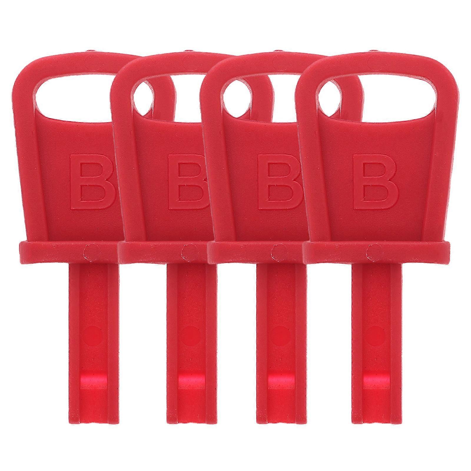 Snowthrower Ignition Key Set 4Pcs Durable Compact Replacement