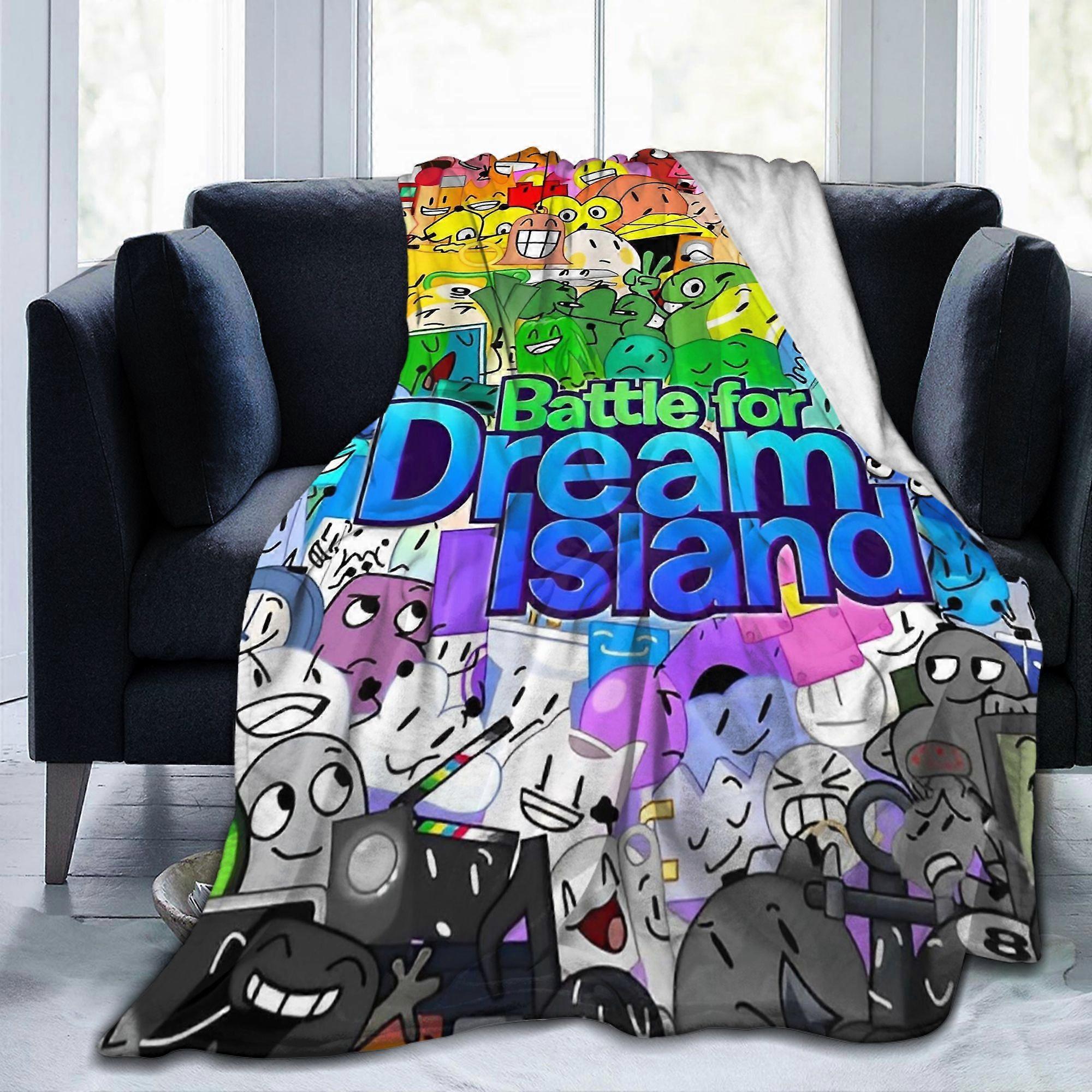 BFDI Inanimate Insanity Blankets Fleece Summer  Multi-function Soft Throw Blankets for Home Car Quilt