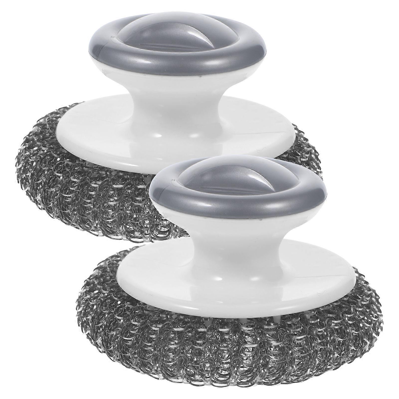 Kitchen Dish Brush for Cleaning 4Pcs Non-Scratching Scrub Brushes