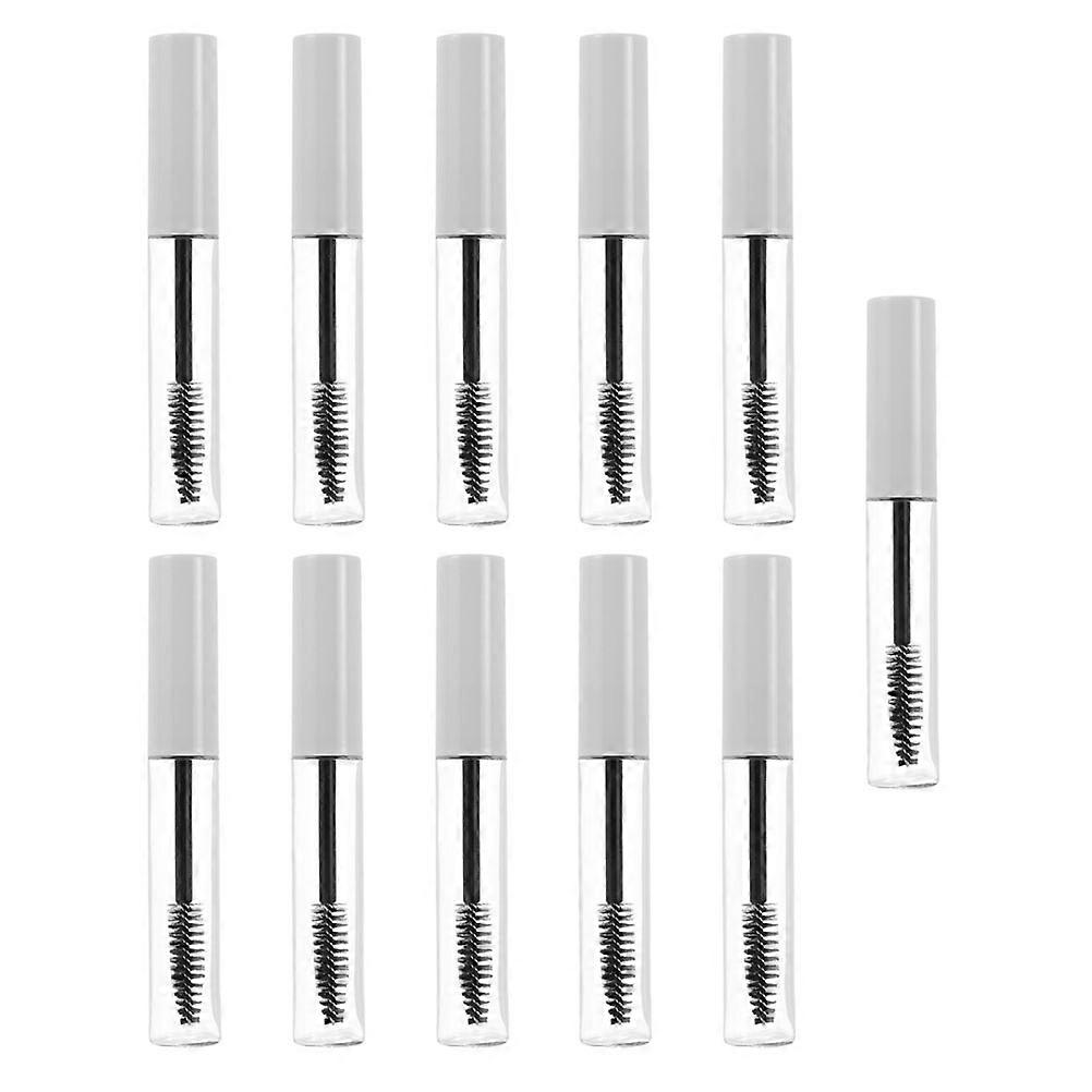 Plastic Mascara Tubes White Empty Mascara Tube for Storage 22Pcs