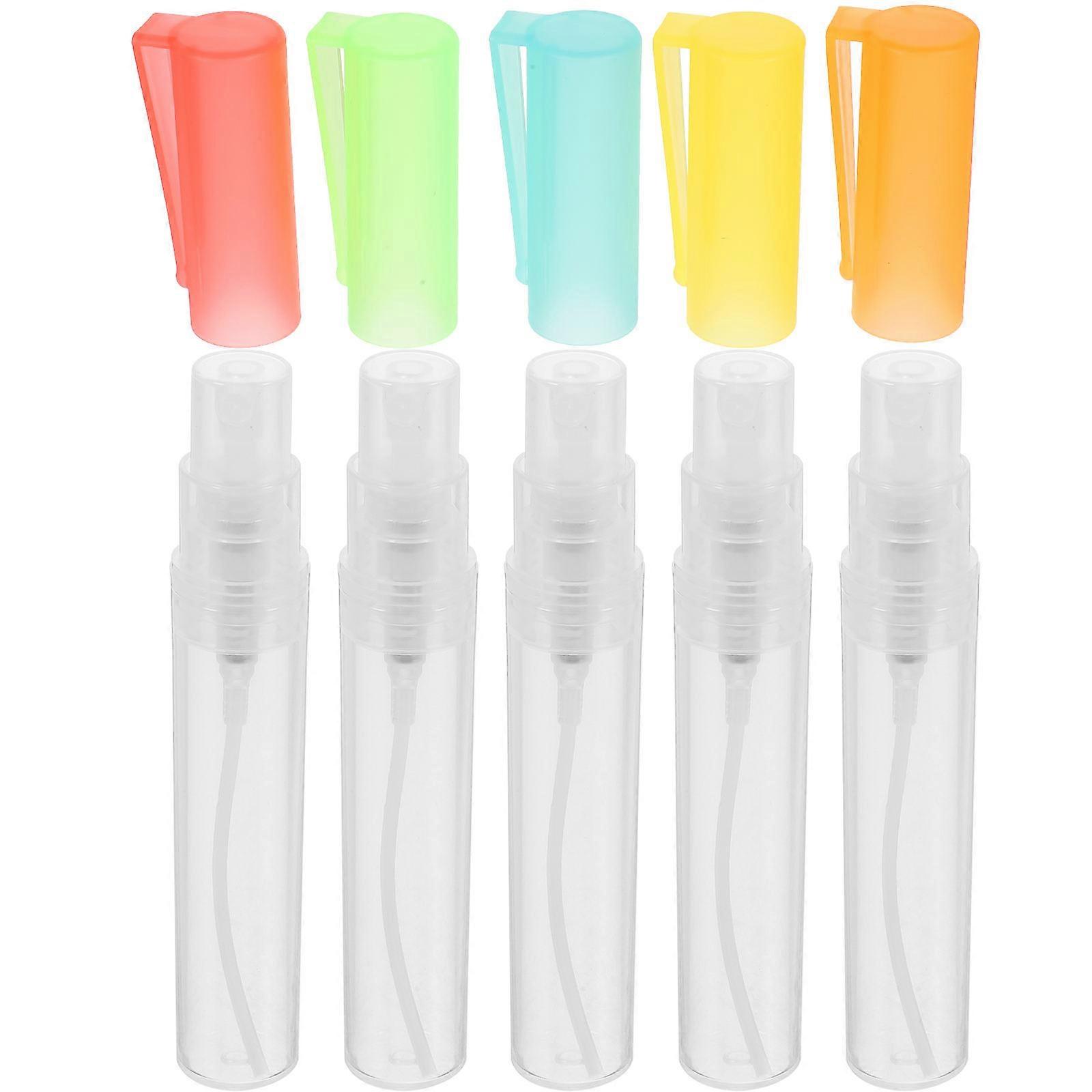 Travel Size Perfume Containers 40Pcs Clear Perfume Bottles Perfect For Travelers With Airtight Seal And Assorted Color