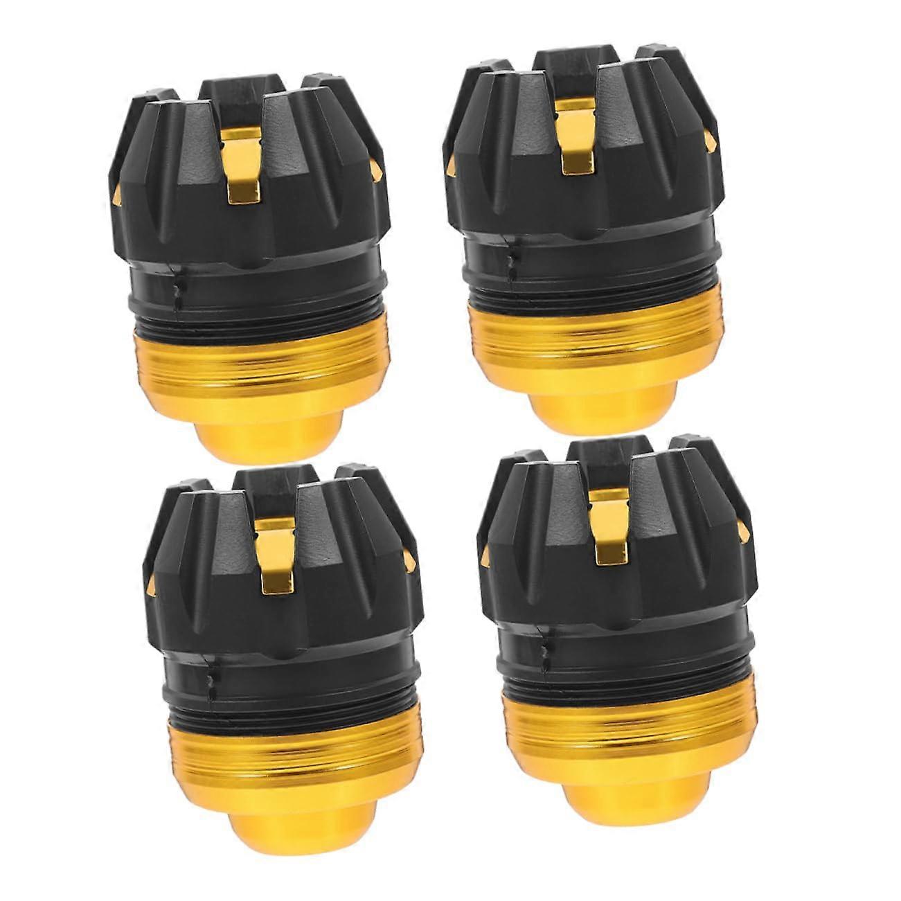 4Pcs Motorcycle Frame Sliders with Front Fork Protectors for Enhanced Crash Protection Scooters