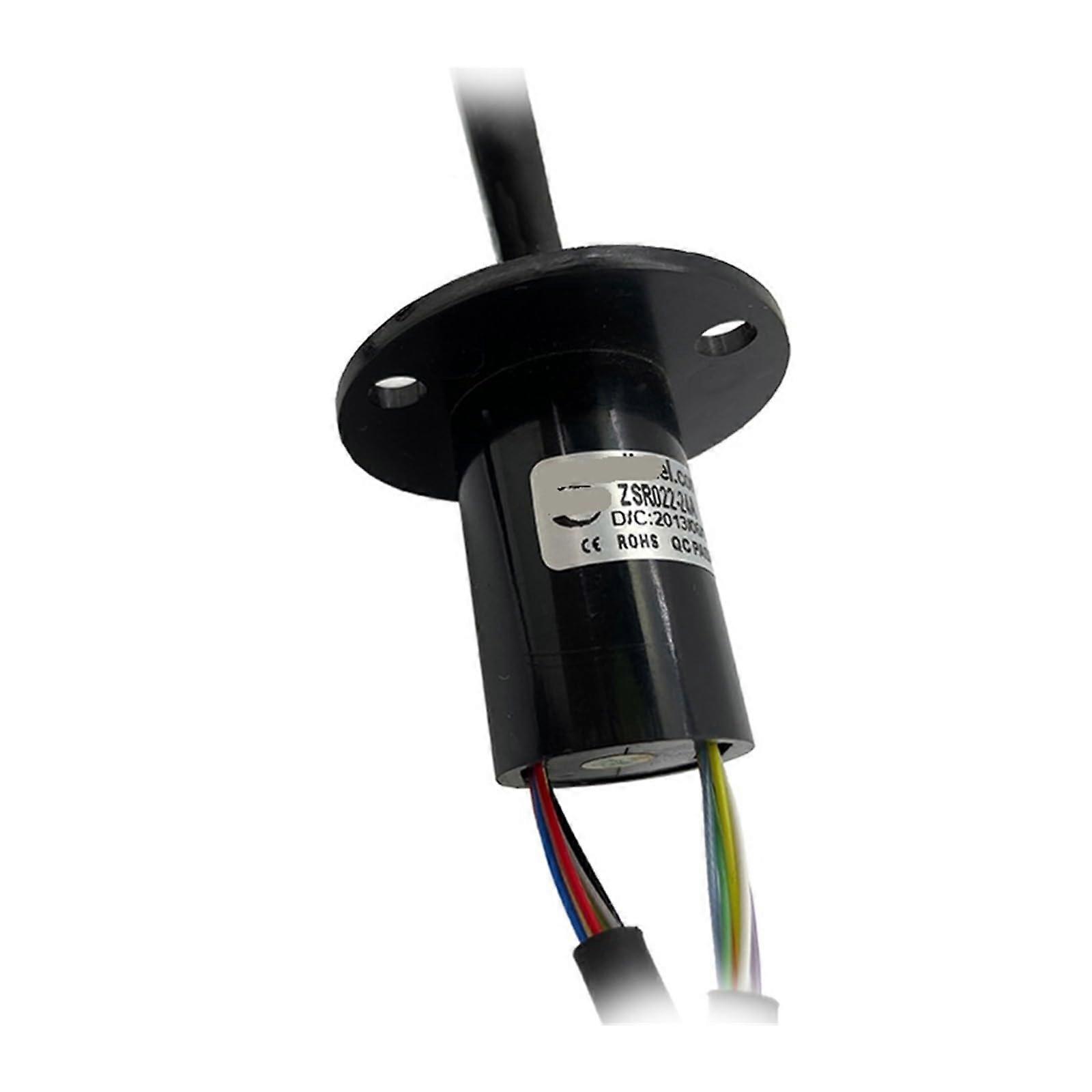 Small Conductive Slip Ring Rotary Joint 6 Way 24A Current Rating