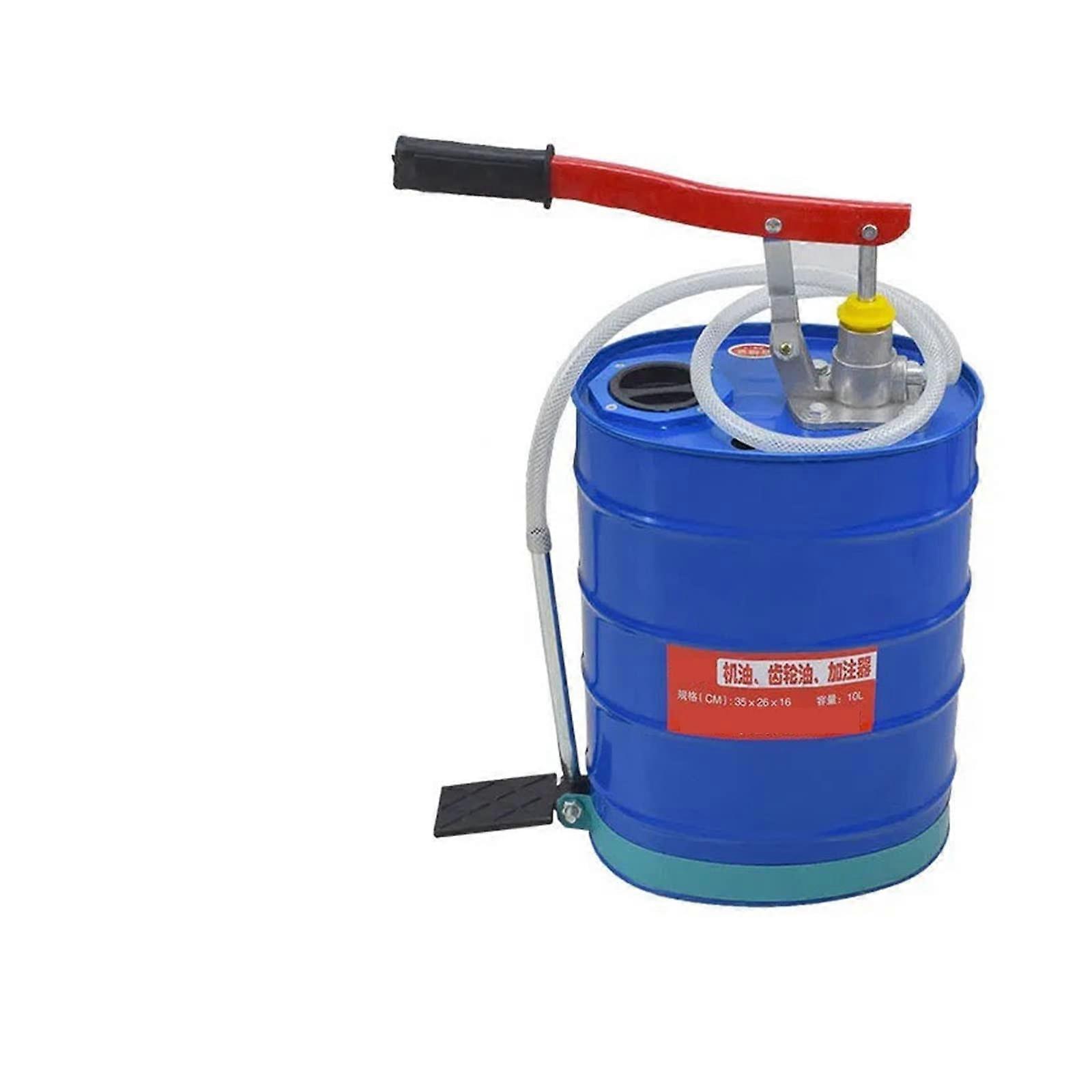 Manual Oil Pump 10L Capacity with 2m Hose for Gearbox Fluid Transfer and Precise Dispensing
