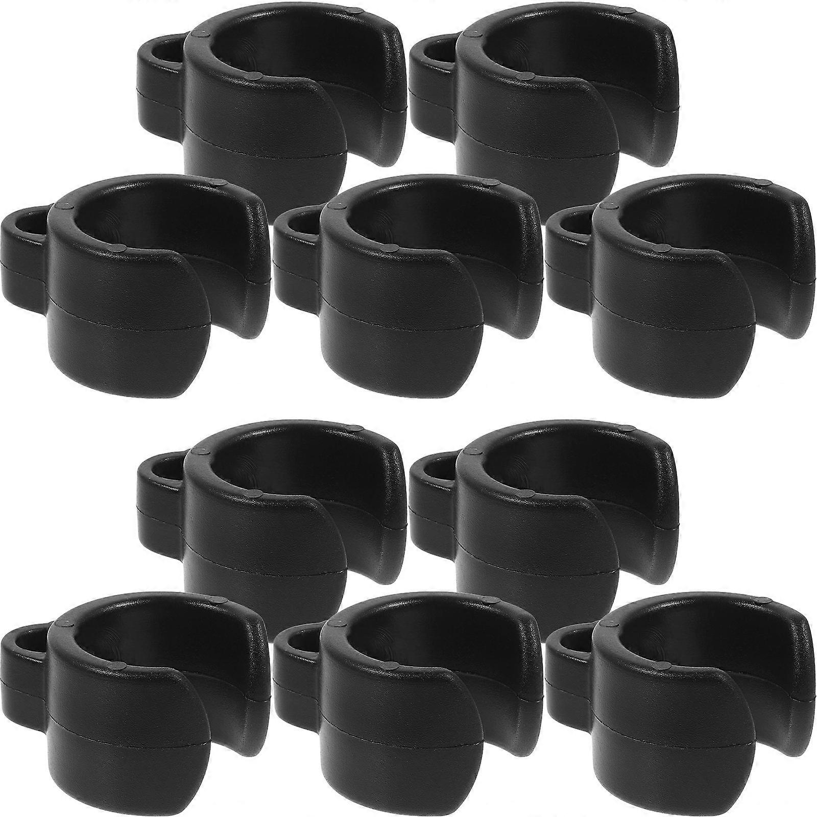 Phone Stand Cable Holder Cable Clip for Managing 100Pcs Plastic Black