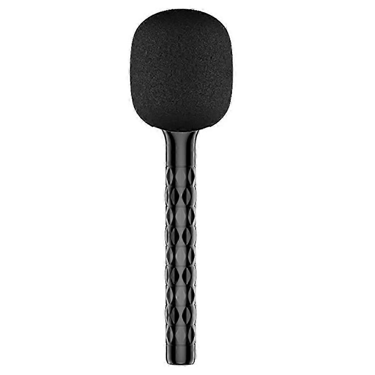 Handheld Interview Microphone Adapter with Windshield Foam for GO II for Mic 1 2 Wireless Lavalier Microphone