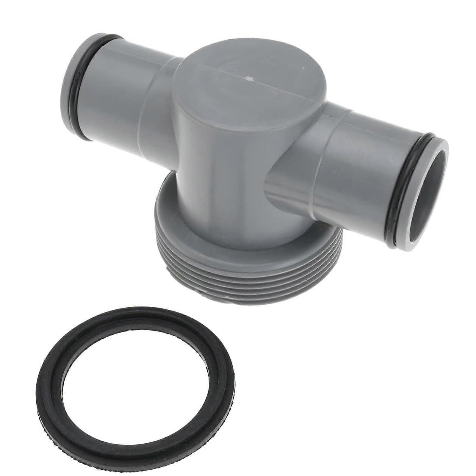 Pool Hose Connector T Joint Fitting with Precise Sealing for Pool Cleaning Equipment Durable TShape