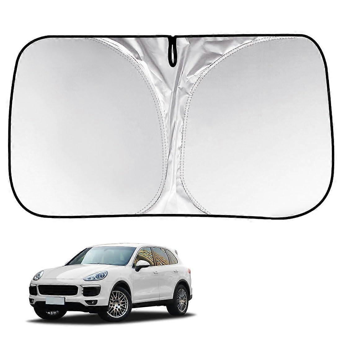Car Windshield Sun Shade UV Protection Foldable for Porsche Cayenne 20152018 Heat Blocking