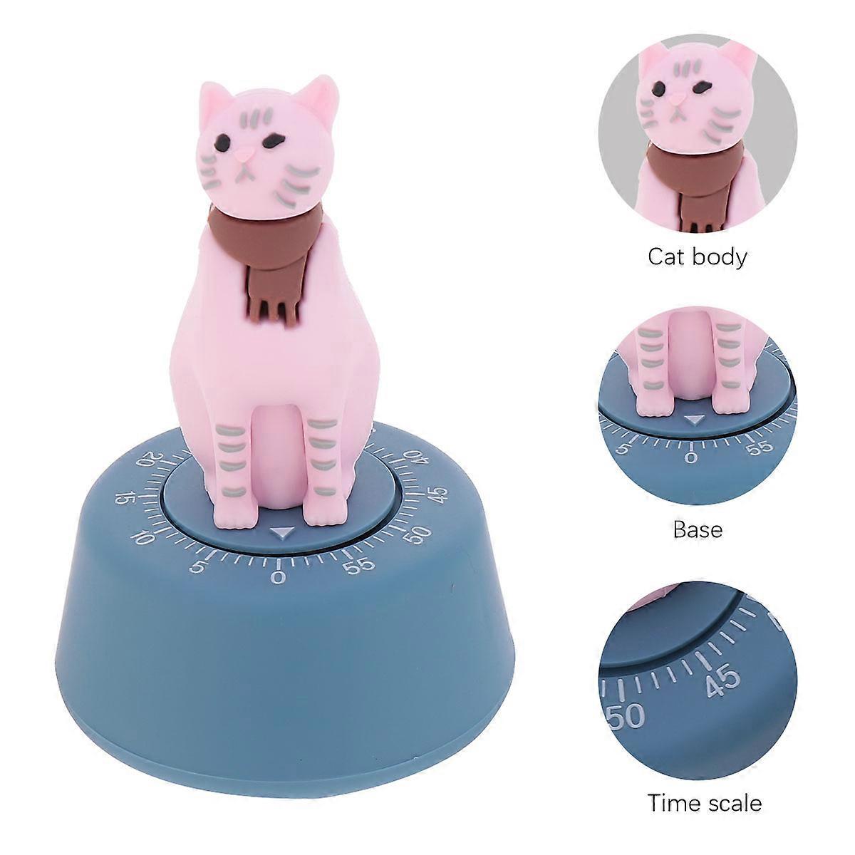 Simple Kitchen Timer Mechanical Timer Modern Shape Kitchen Use 1Pcs