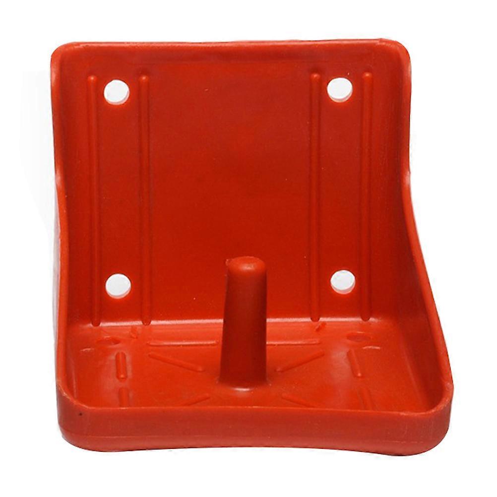 Cattle Feeder Livestock Eating Box for Feeding 1Pcs Red Durable Material