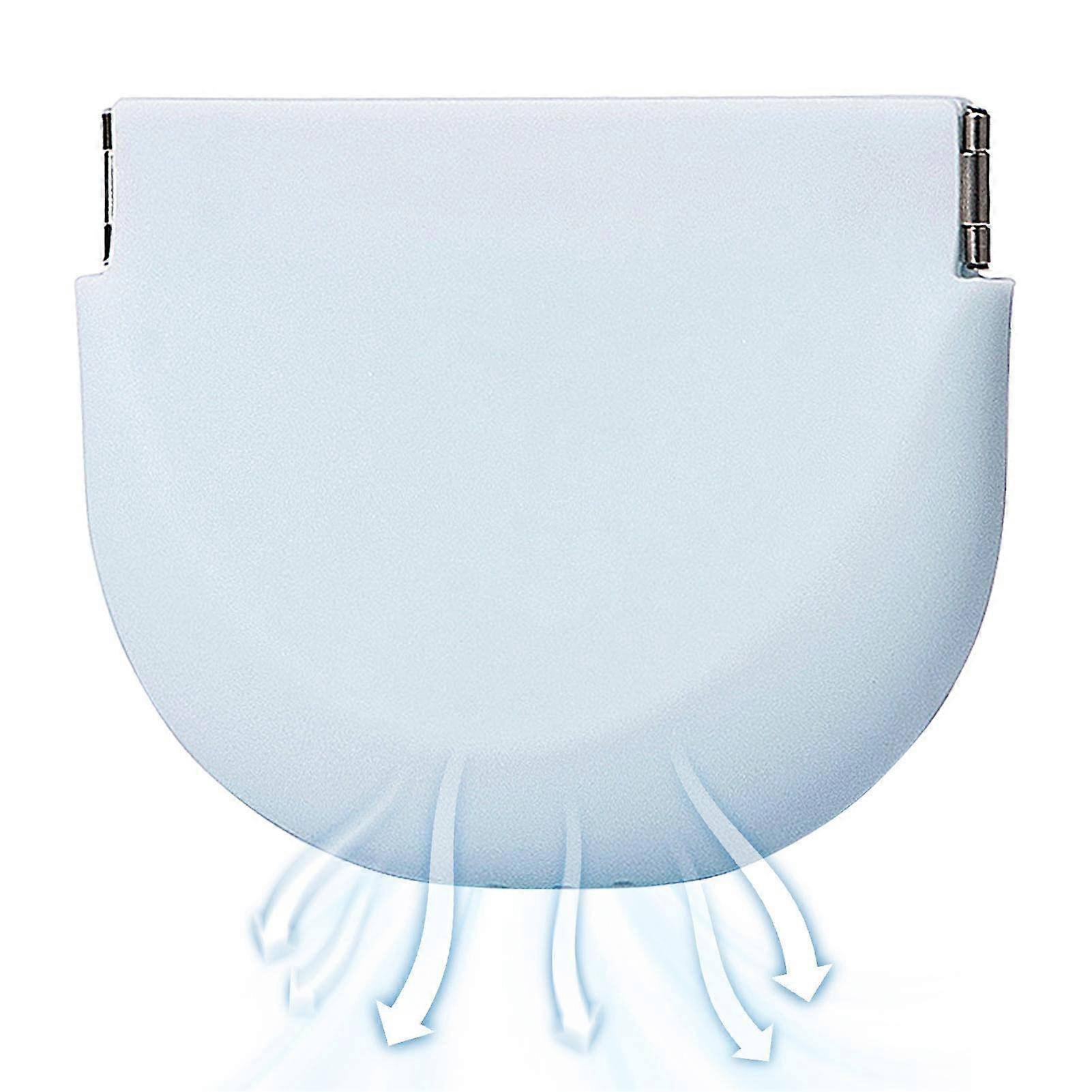 Denture Case Silicone Retainer Holder with Ventilation for Secure Travel Storage Light Blue