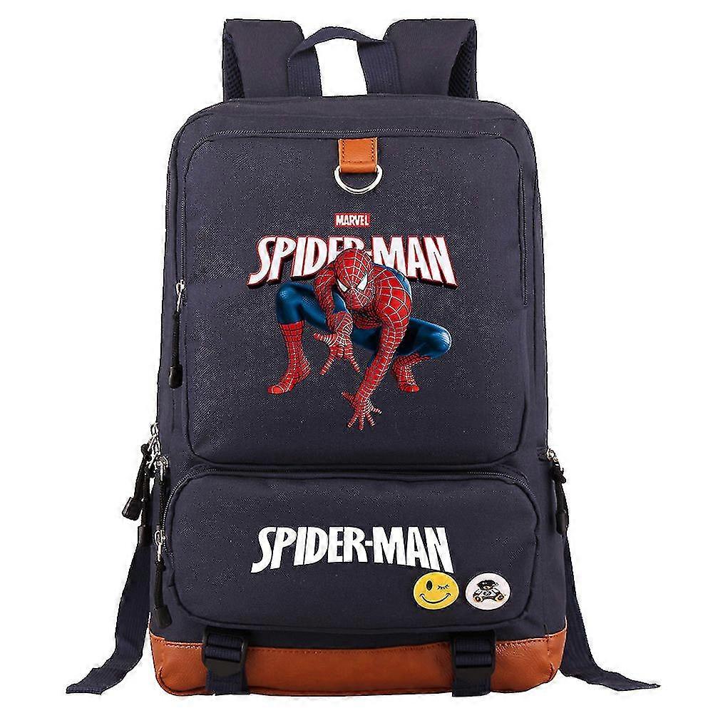 Spiderman Kids School Book Bags Women Bagpack Teenagers Men Laptop Travel Student Backpack 26s