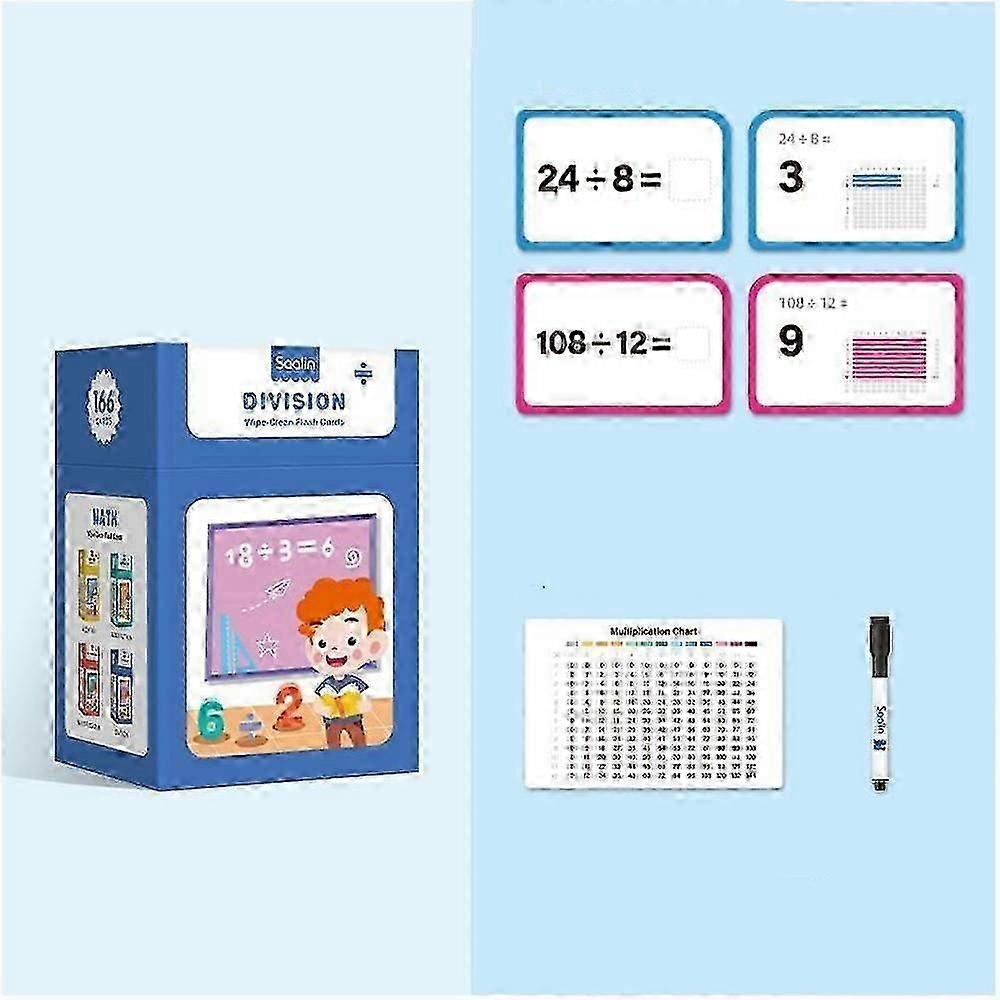 Mathematical Training Oral Arithmetic Cards, Reusable Math Thinking Train Cards 2025