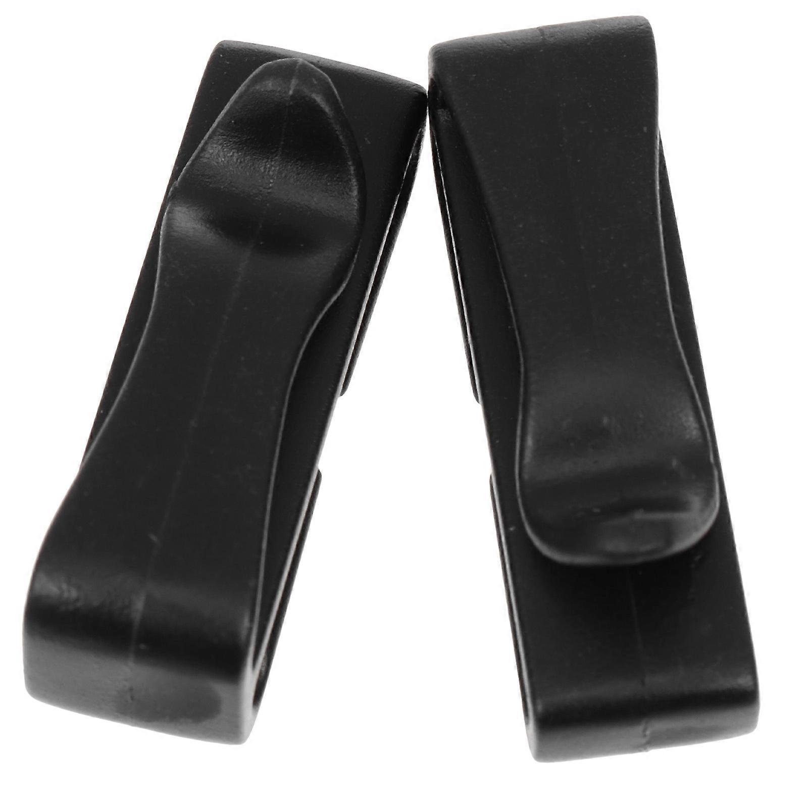 Fixing Clip for Fixing Use 1Pair Black Plastic Ear Hooks
