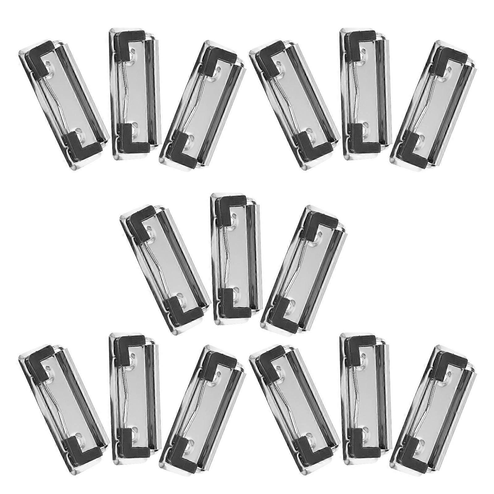 Metal Clipboard Clips Clipboard Clips with Mountable Function 15Pcs Set