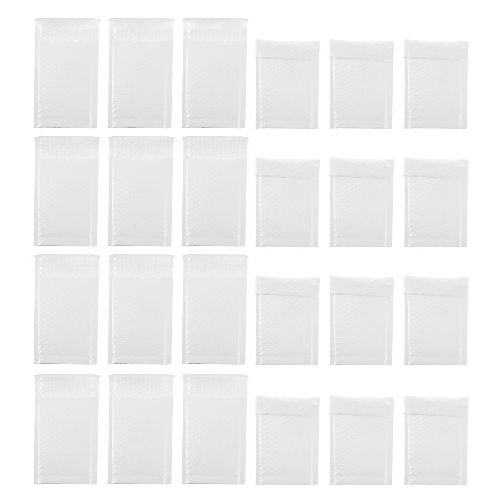 White Bubble Envelope Bags Waterproof Bubble Mailers for Storage 50Pcs Pack