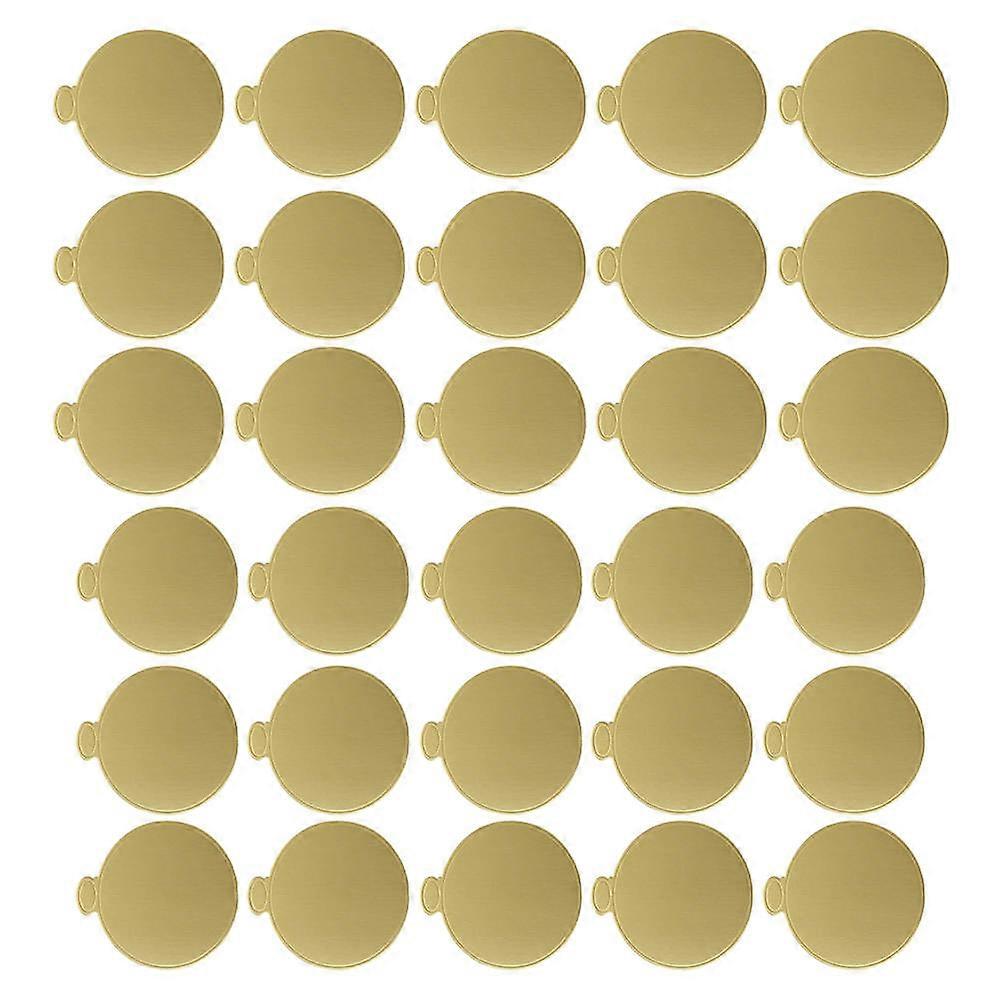 Golden Cake Boards for Serving 200Pcs Mousse Cake Boards Practical Bases