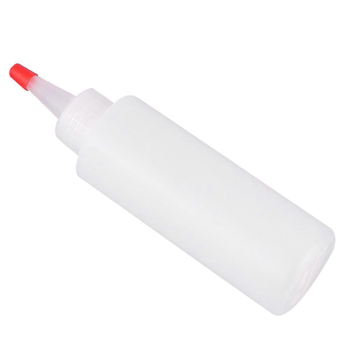 Condiment Bottle with Lid Plastic Squeeze for Kitchen Use 20Pcs Red