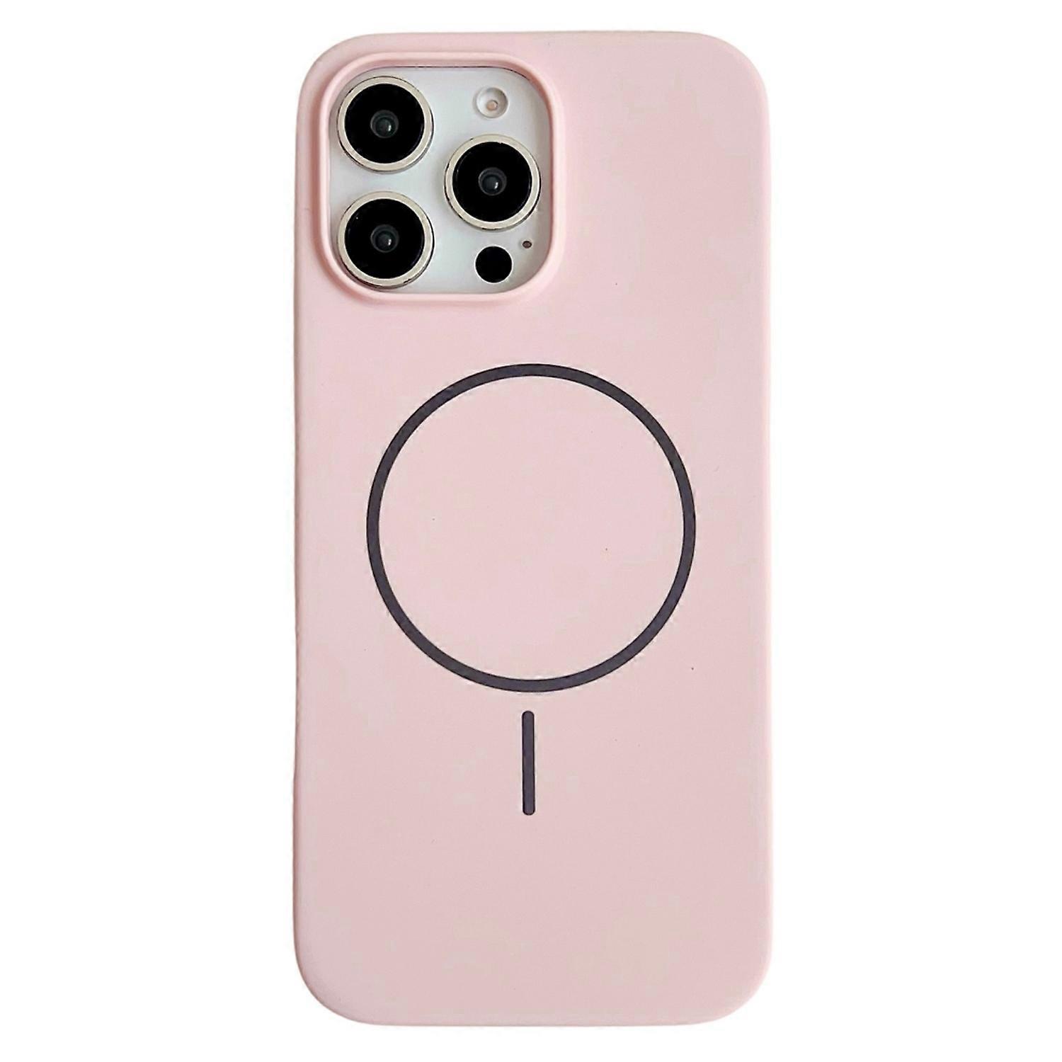 For iPhone 16 Pro Max Case Compatible with MagSafe Silicone Phone Back Cover