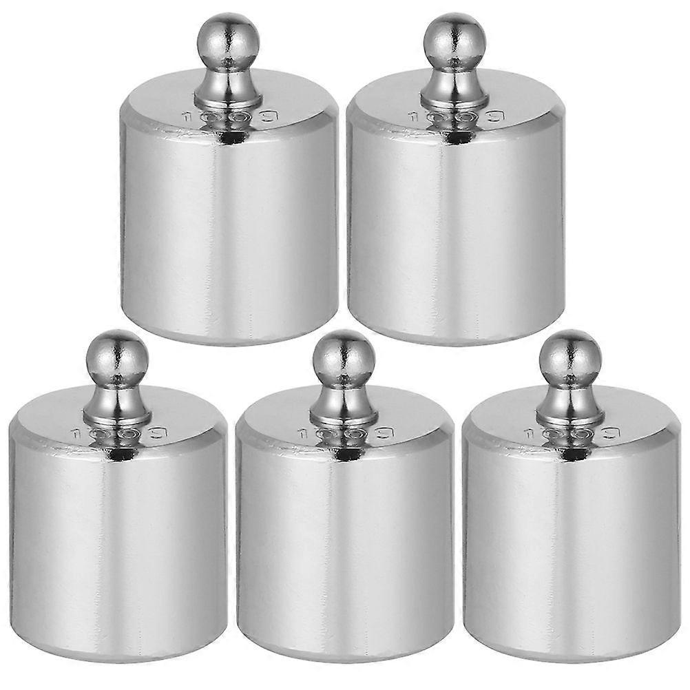 5Pcs Calibration Weights 100g Wights Scale Balance Tools Weighing Weights