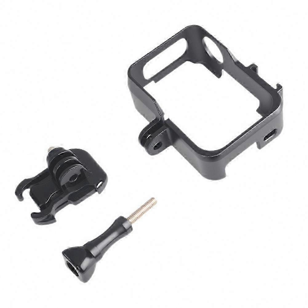 Protective Frame for Action Camera with Expandable Cage for Enhanced Stability and Durability