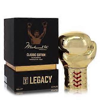  Muhammad Ali Legacy Round 5 by Muhammad Ali - Eau De Parfum Spray (Classic Edition) 3.3 oz - Men 